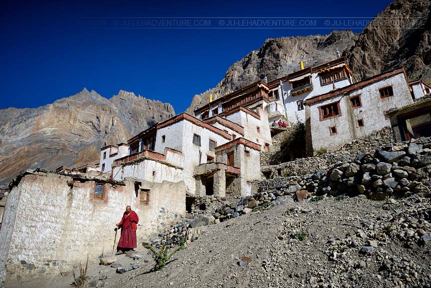 monastère de Linshed, trek au Zanskar, Ladakh