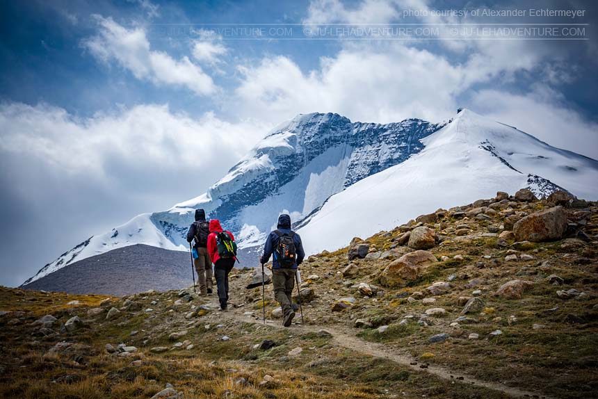 Vallée de la Markha et sommet du Kang Yatse, Ladakh