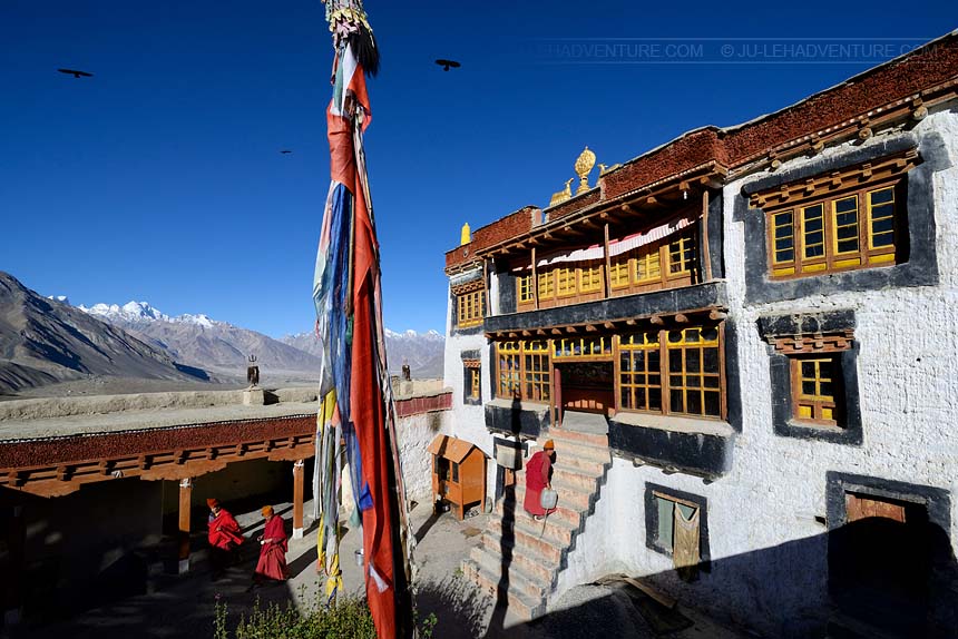 Stongde Gompa monastery, Zanskar, Ladakh