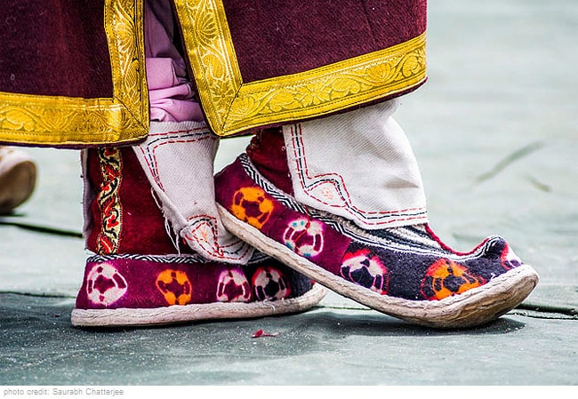 Ladakhi shoes: Pabu