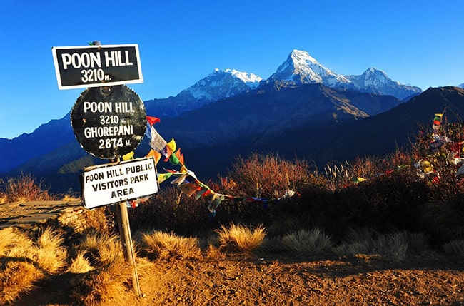 Poon Hill (3210m), Annapurna Circuit, Nepal