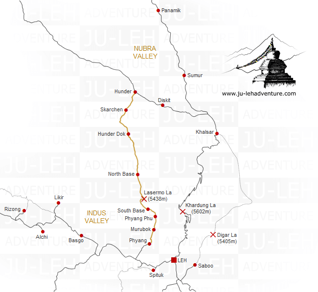 Nubra valley trekking , India Nubra valley trek:Himalaya Journey