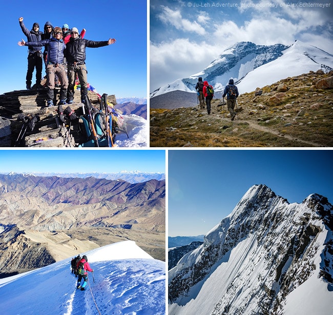 Mountaineering in Ladakh, climbing summit of Kang Yatse